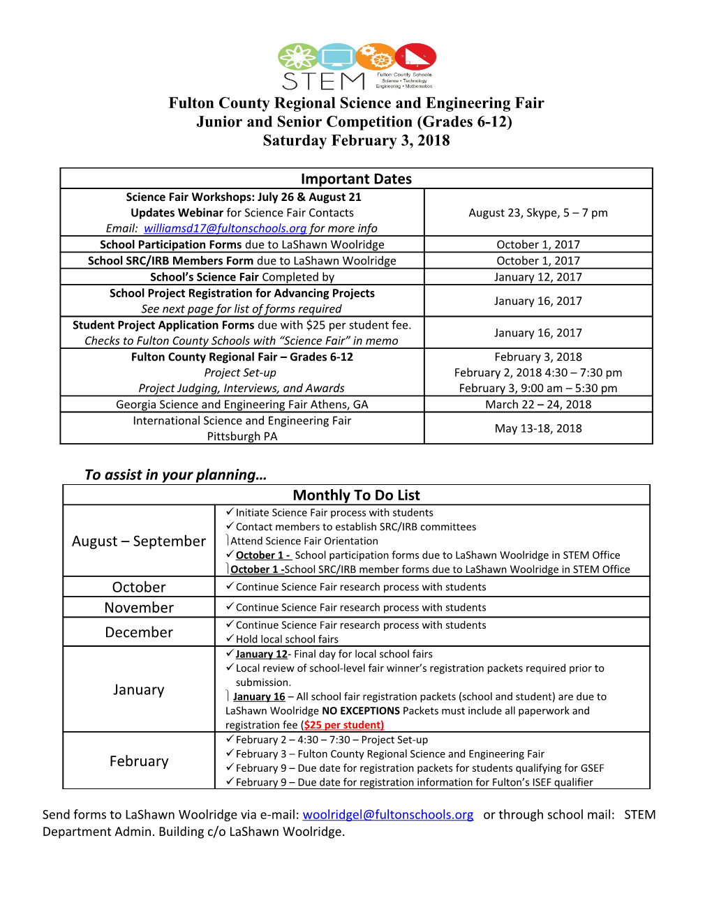 Fulton County Regional Science Fair