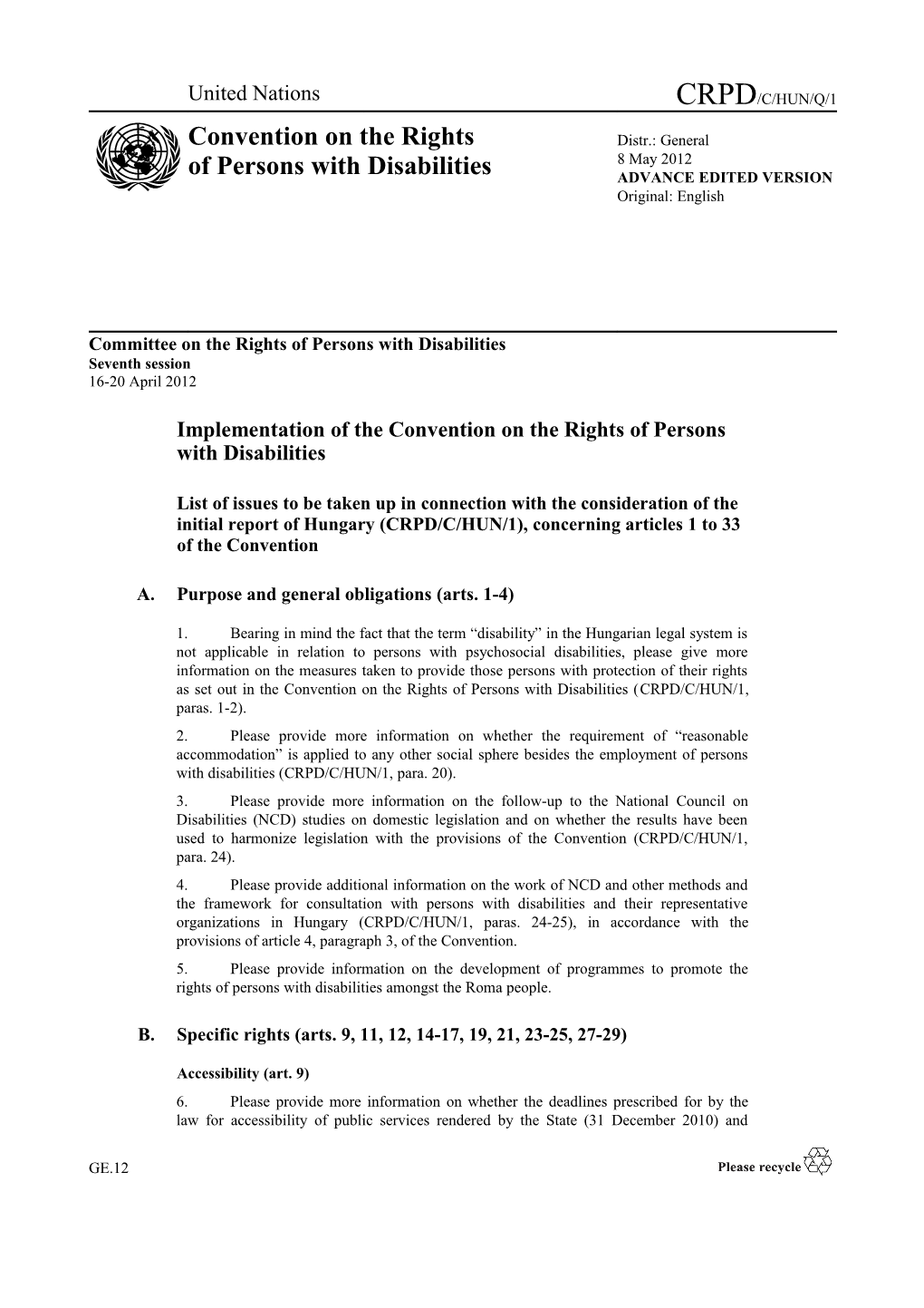 Committee on the Rights of Persons with Disabilities s3