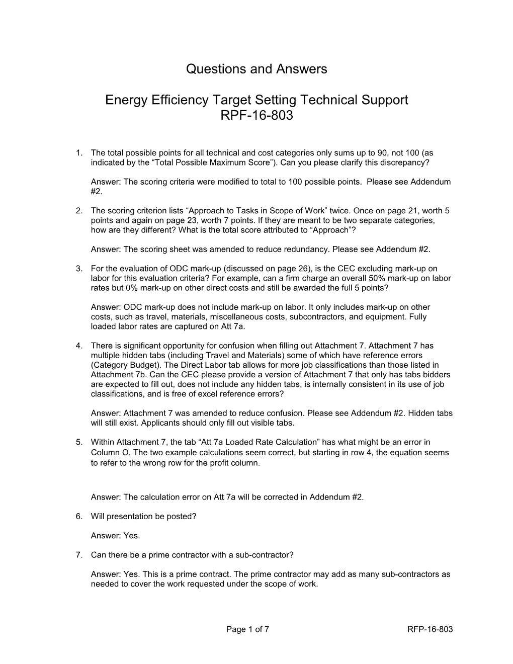 Energy Efficiency Target Setting Technical Support