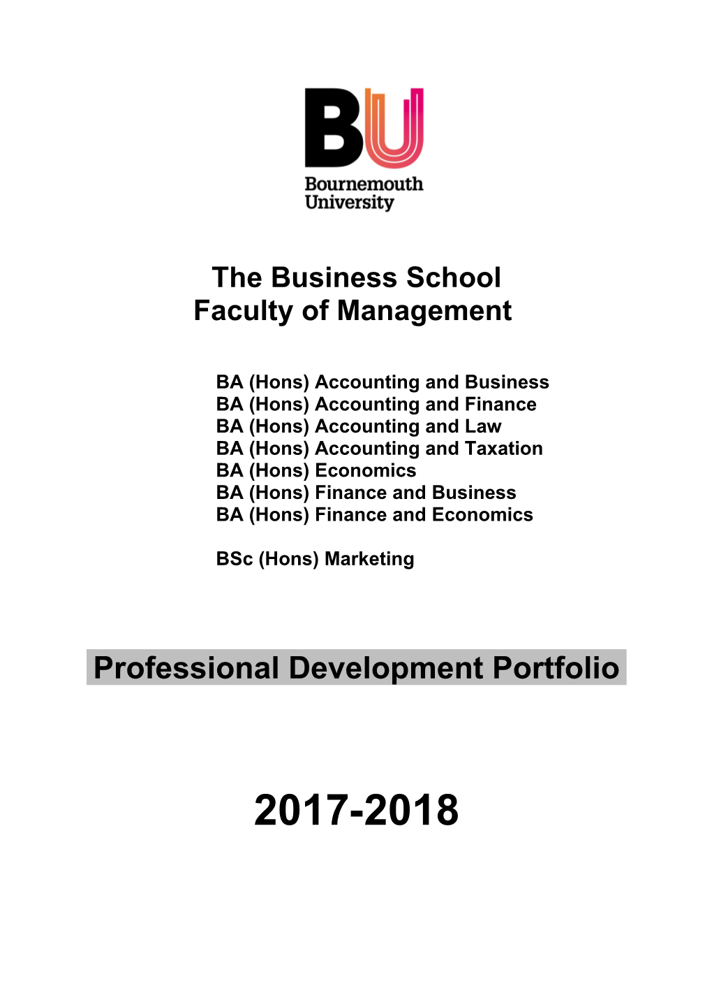The Business School s1