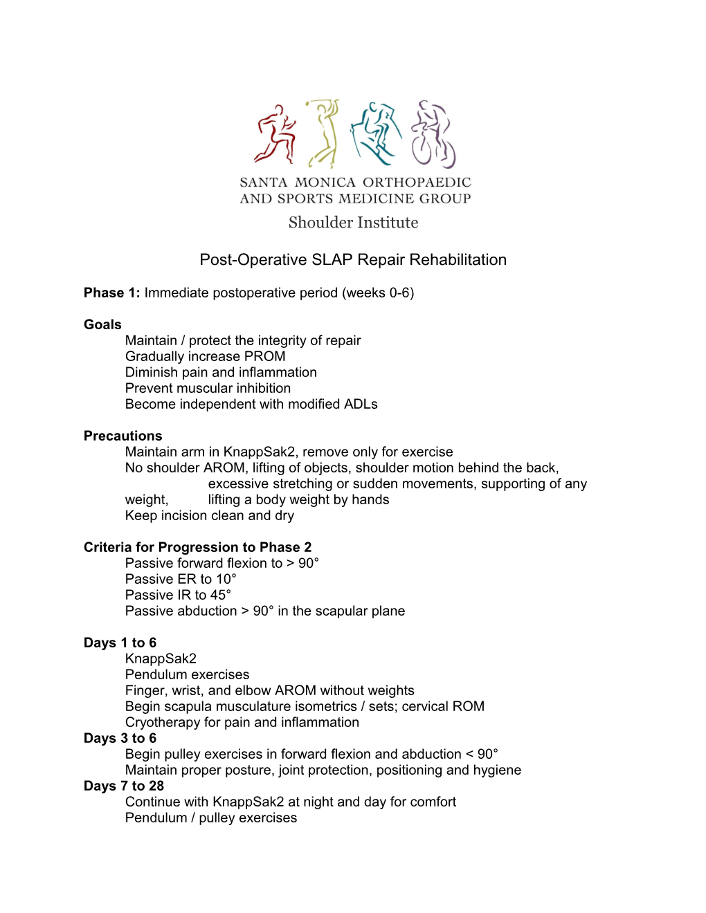 The 4 Phases of Healing During Rehabilitation