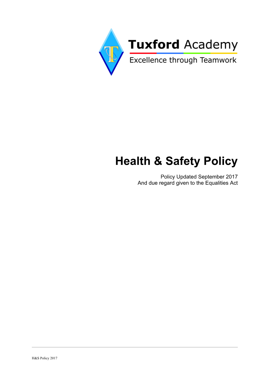 Health & Safety Policy