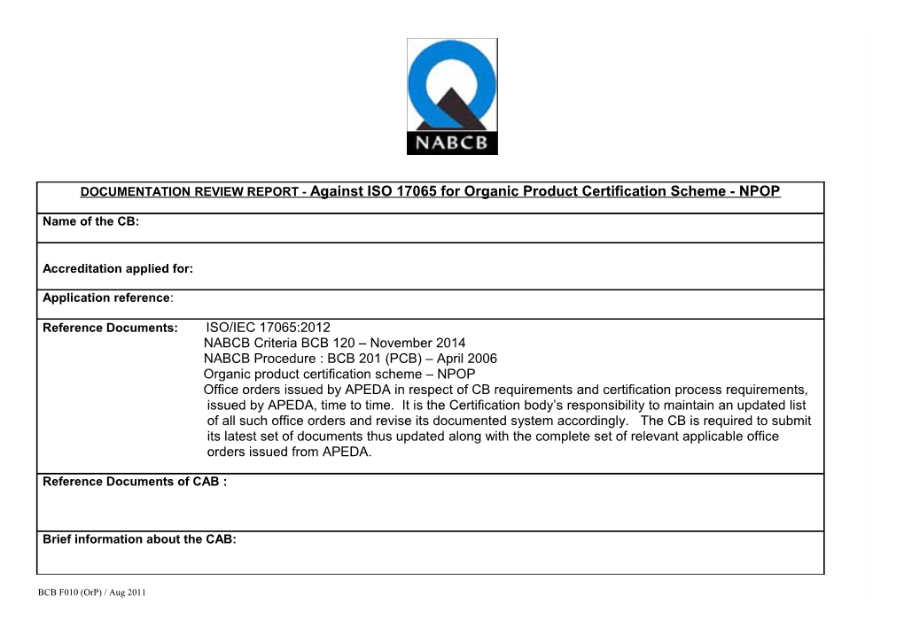 Follow the Production Standards and Other Published Requirements for Certification