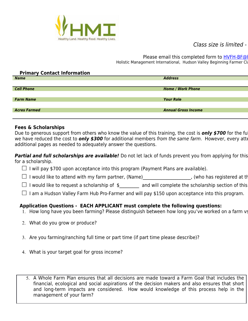 Beginning Women Farmers & Whole Farm Planning s1