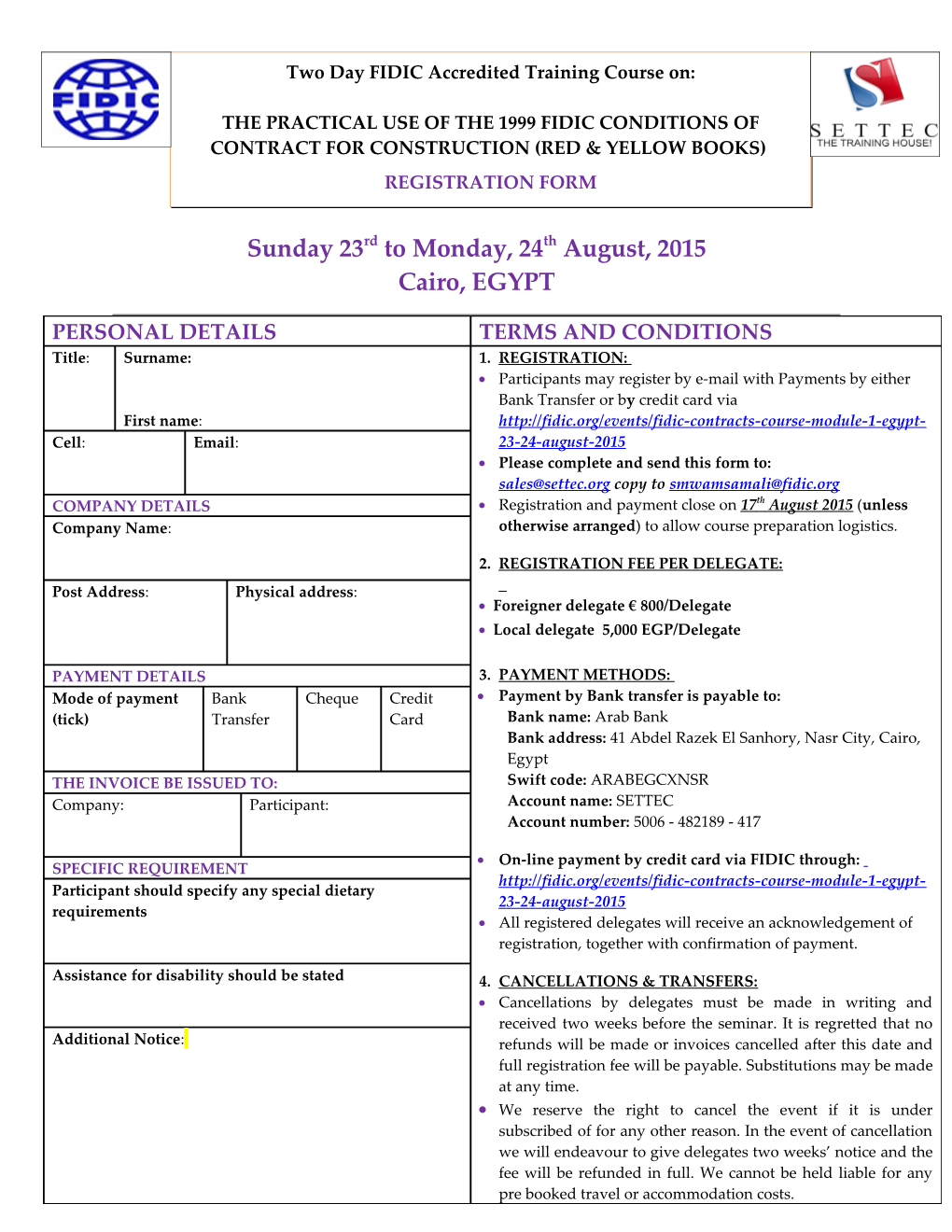 Please Complete and Send This Form To
