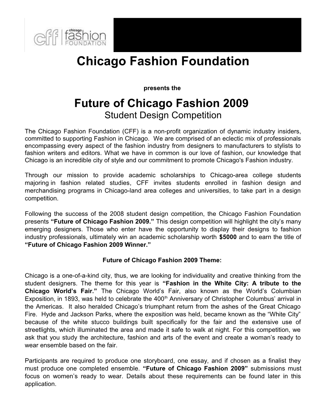 Chicago Fashion Foundation