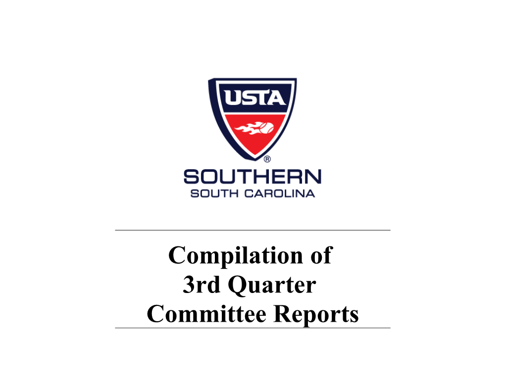 Committee Reports