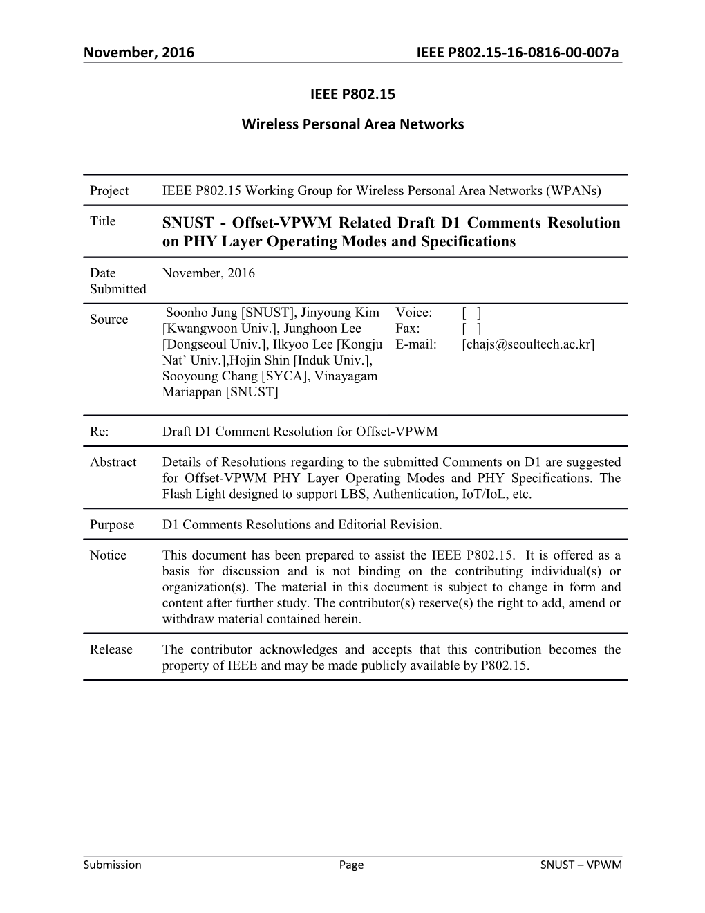 1. Phy Layer Operating Modes for Offset-Vpwm