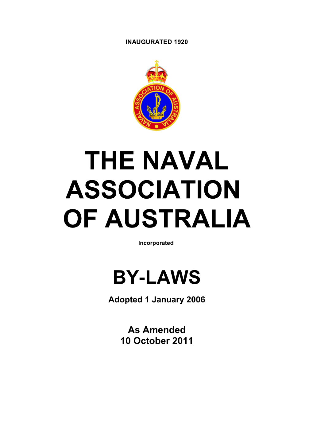 The Naval Association of Australia