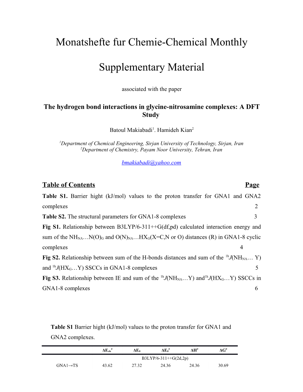 Monatshefte Fur Chemie-Chemical Monthly