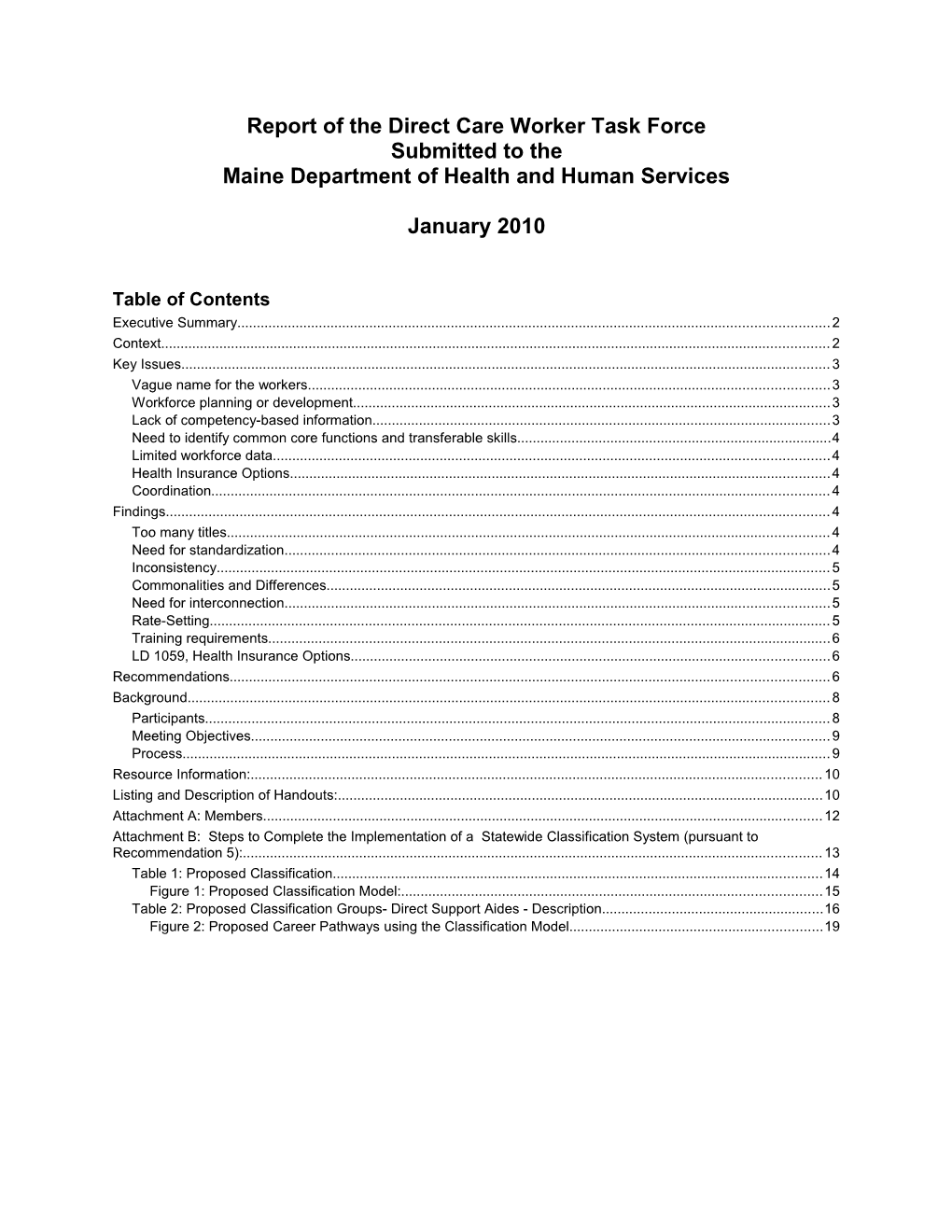 Worker Group: LEAN Report