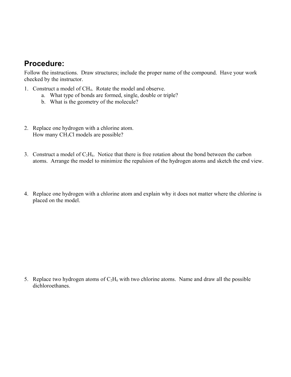 Structural Organic Chemistry