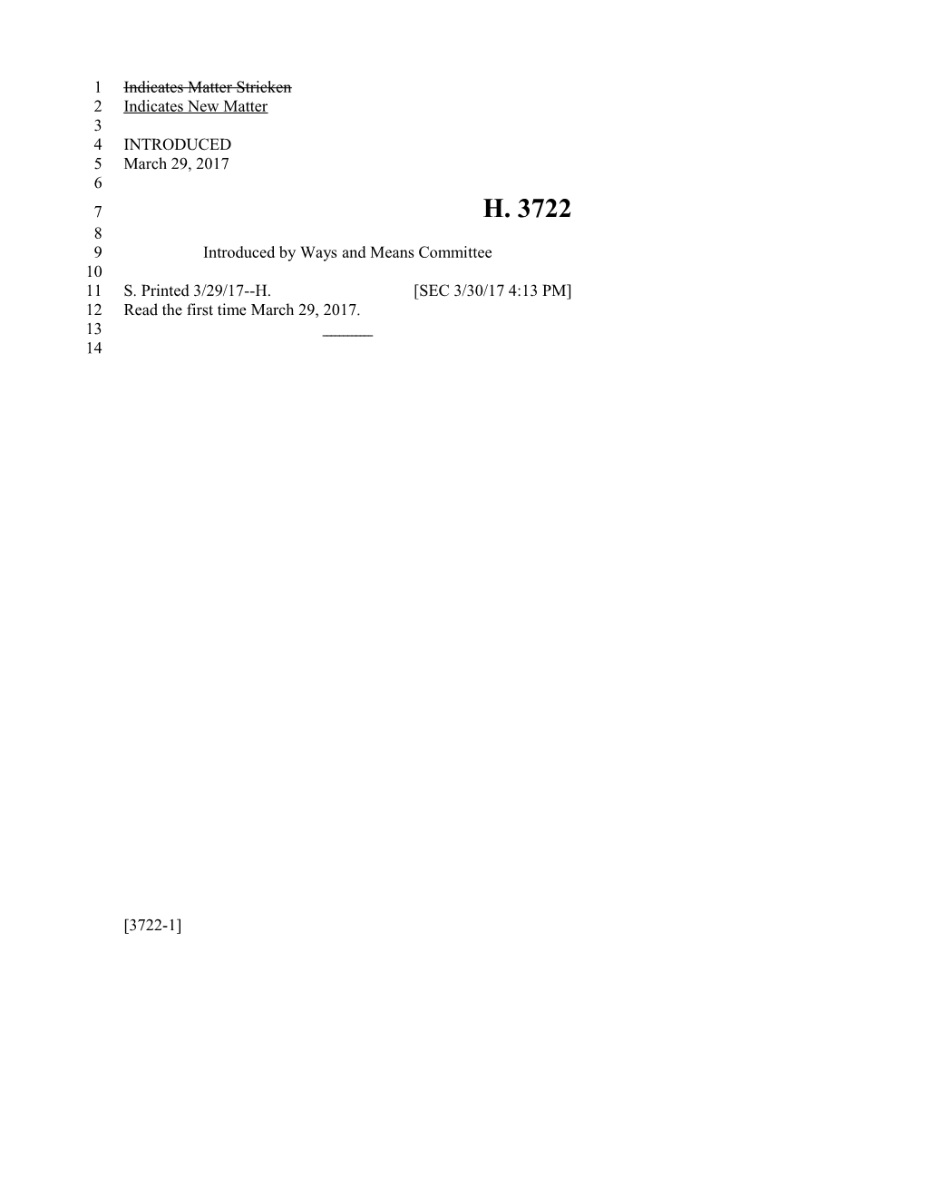 2017-2018 Bill 3722 Text of Previous Version (Mar. 30, 2017) - South Carolina Legislature Online