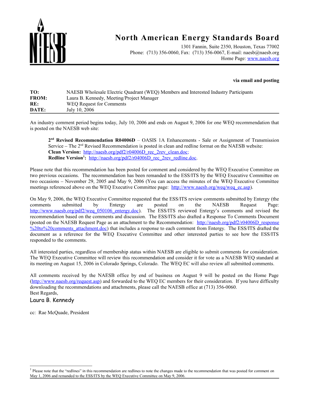 North American Energy Standards Board s5