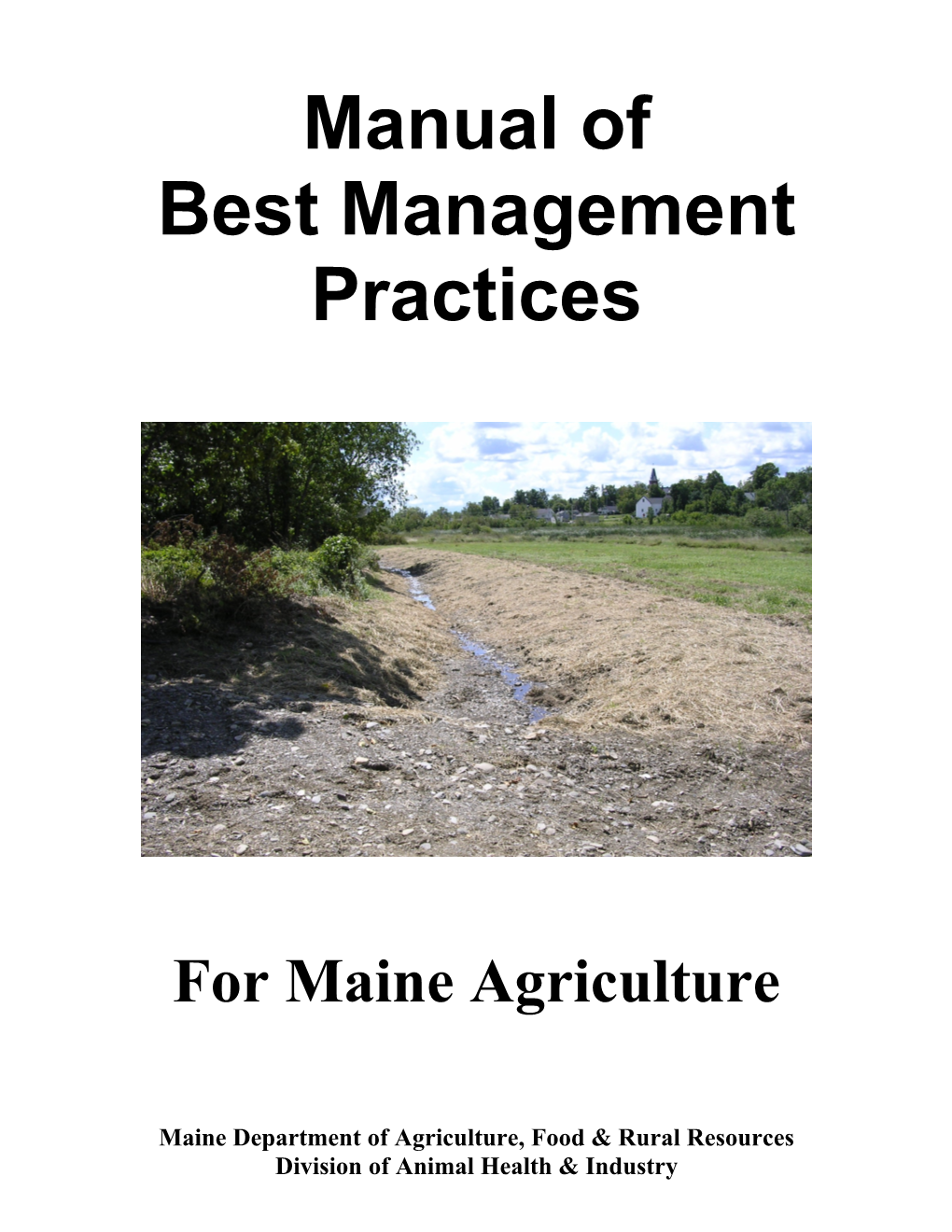 Maine Department of Agriculture, Food & Rural Resources