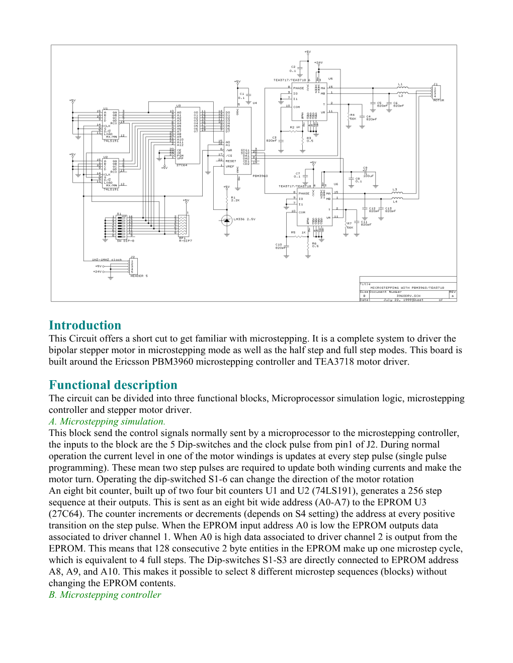 Functional Description