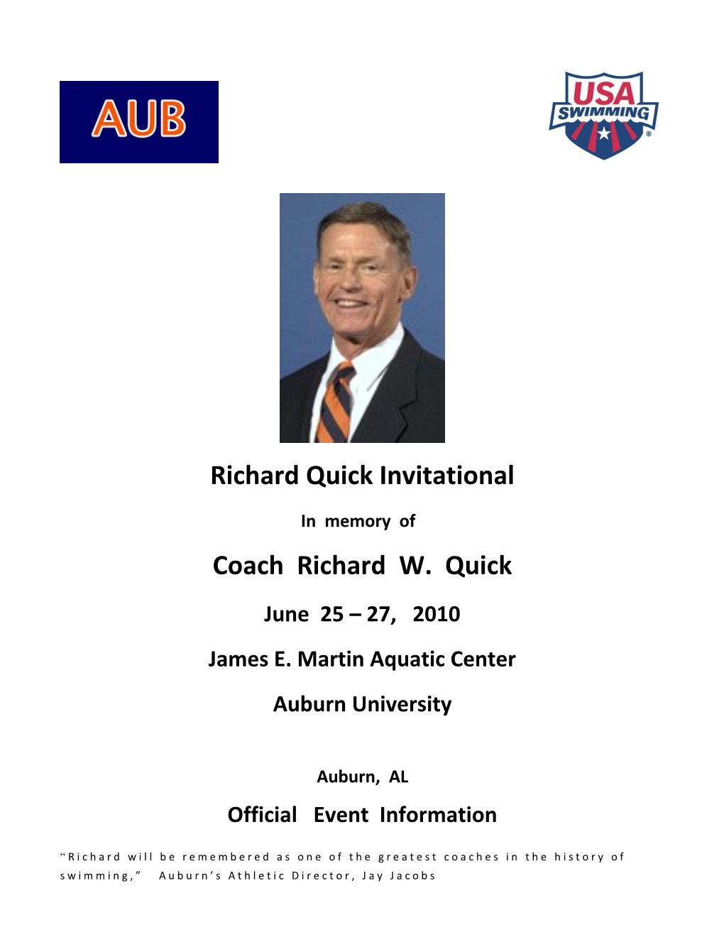 Richard Quick Invitational s1