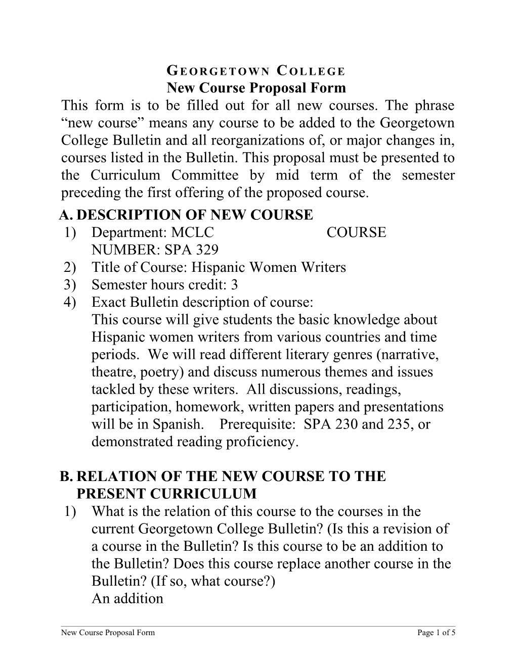New Course Proposal Form s2