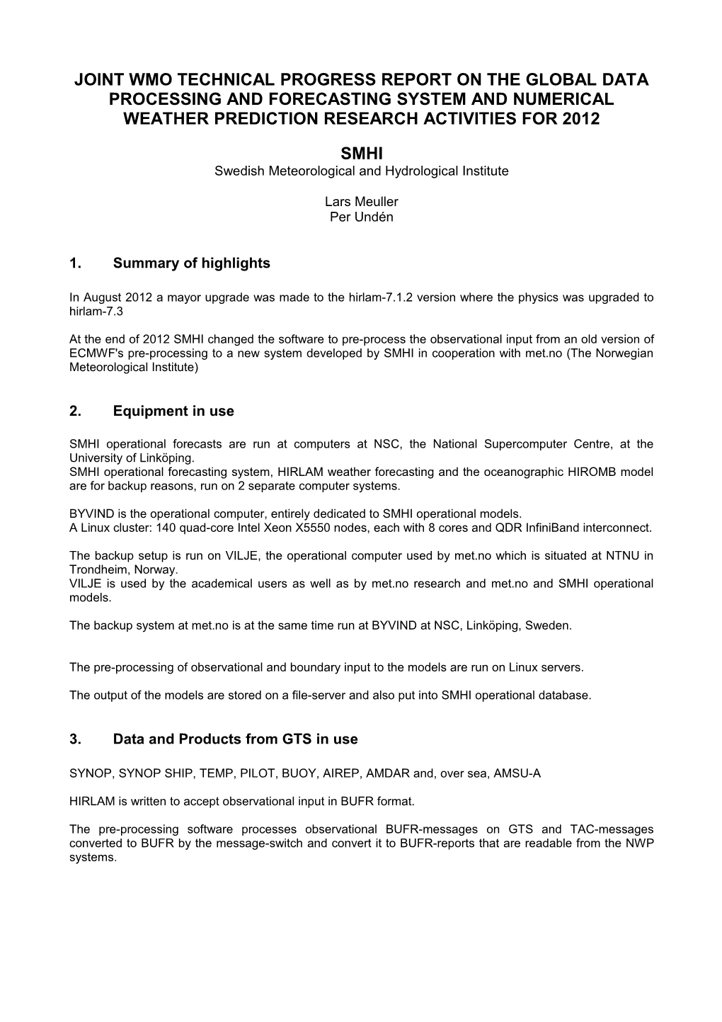 World Meteorological Organization s45