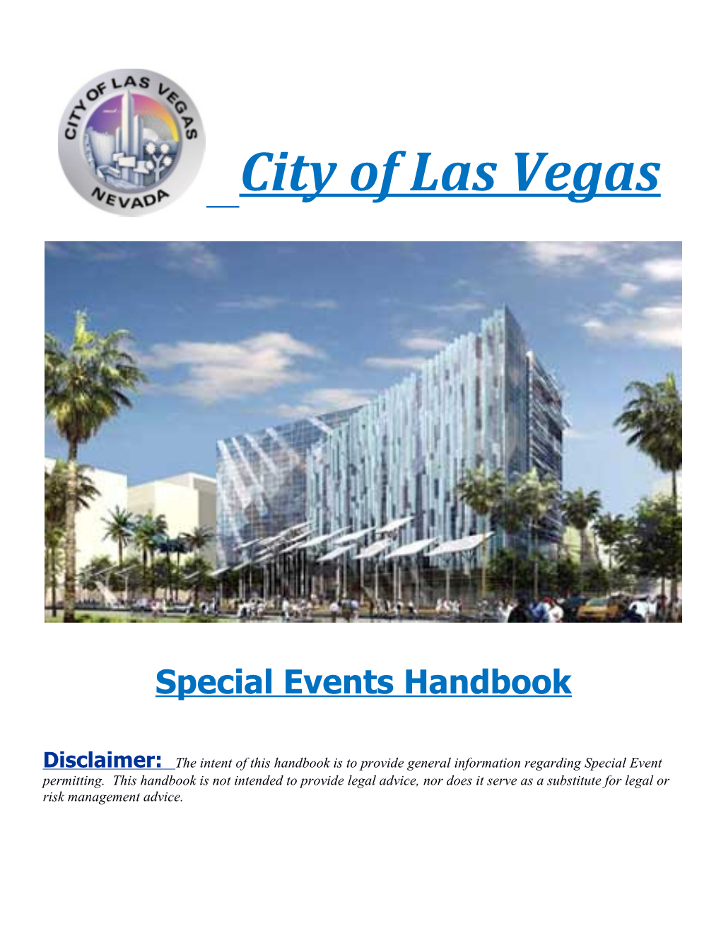 Special Events Handbook