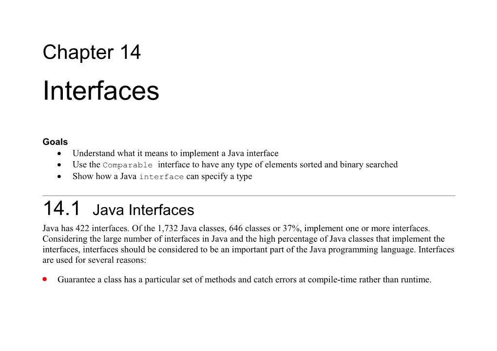 Understand What It Means to Implement a Java Interface