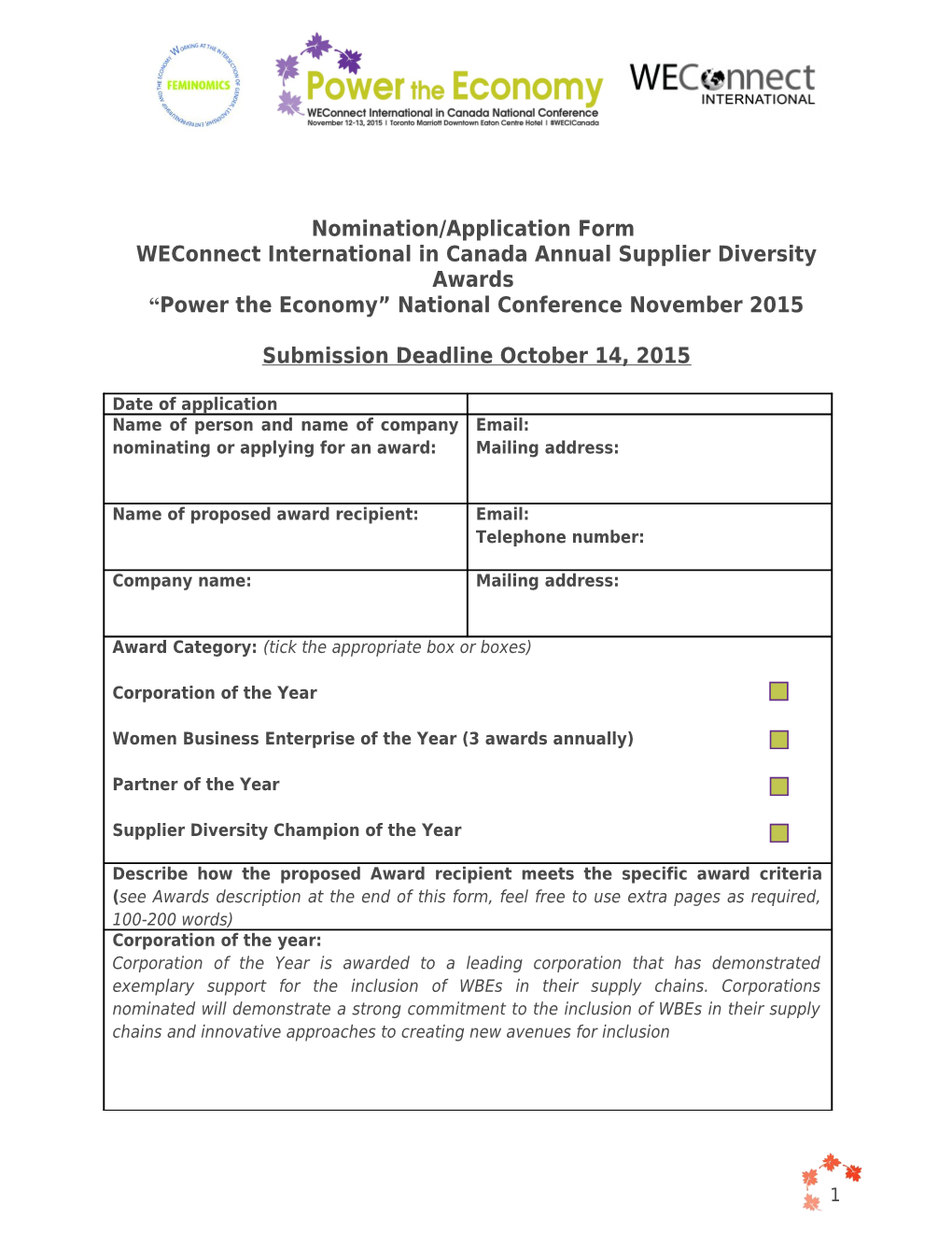 Roundtable Letter to Sponsors