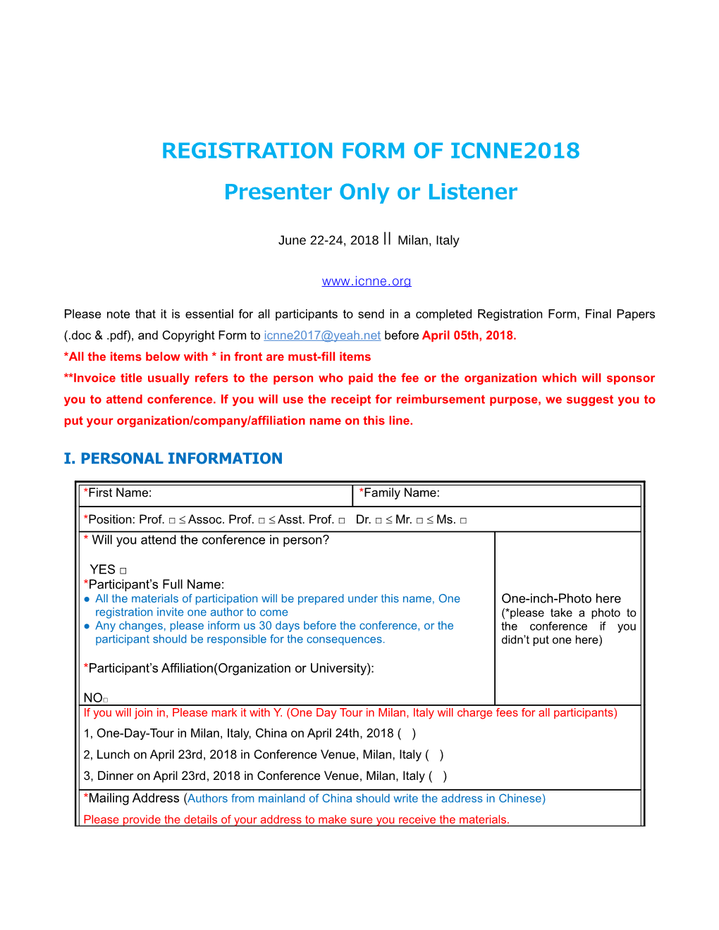 2018 3Rd International Conference on Nanotechnology and Nanomaterials in Energy (ICNNE2018)