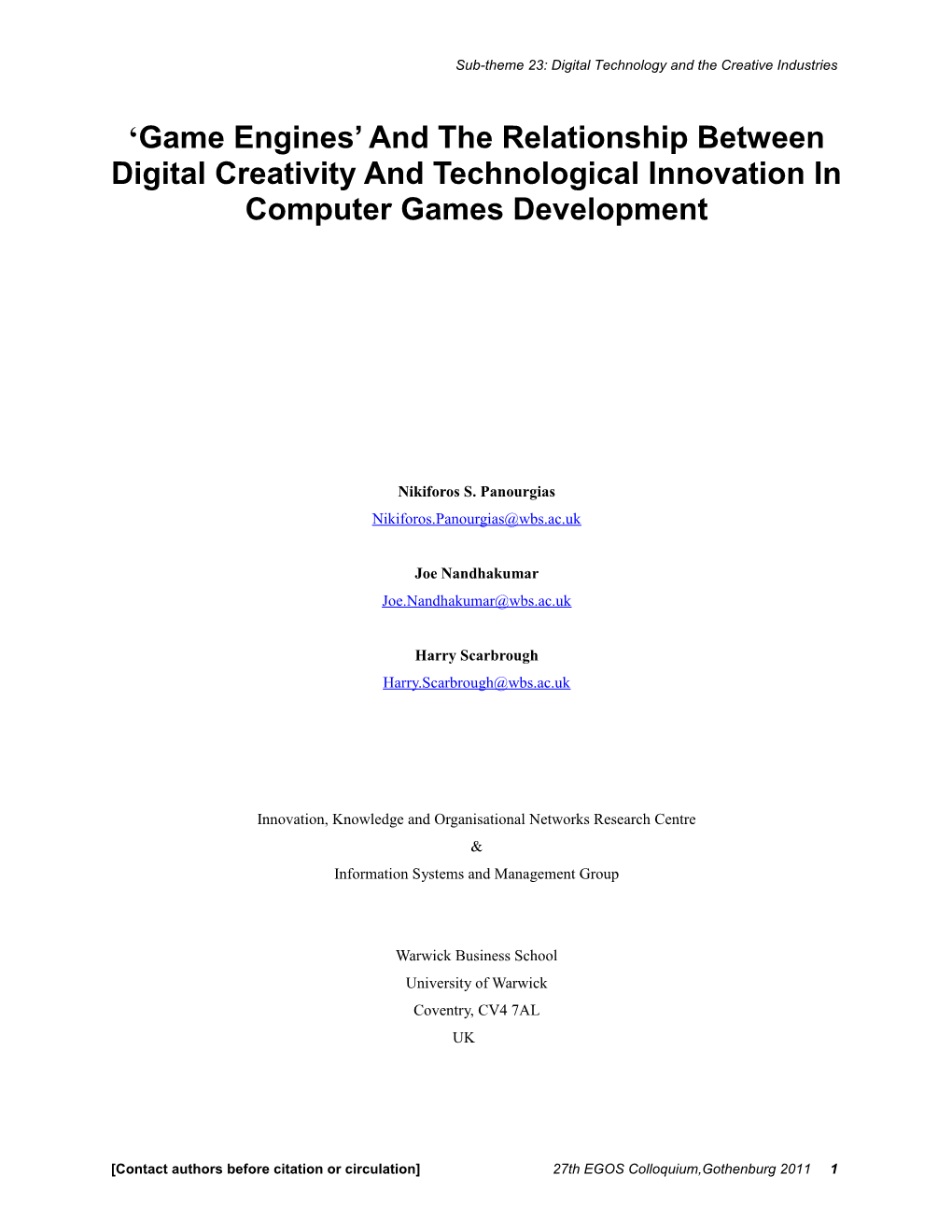 ICIS 2007 Proceedings Template s1