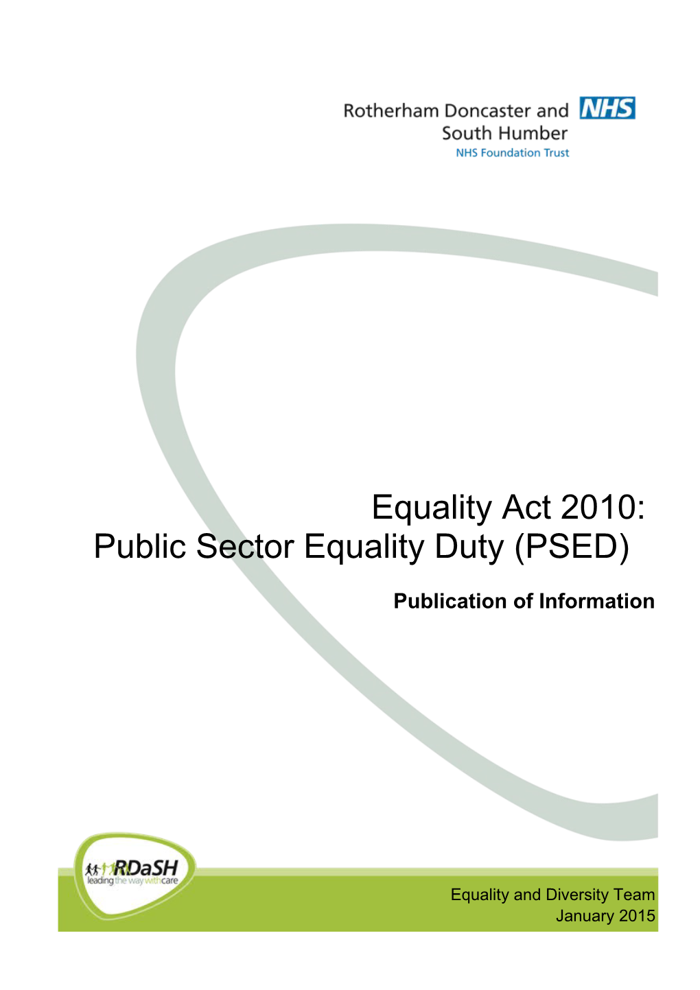 1.3The Public Sector Equality Duty (PSED)