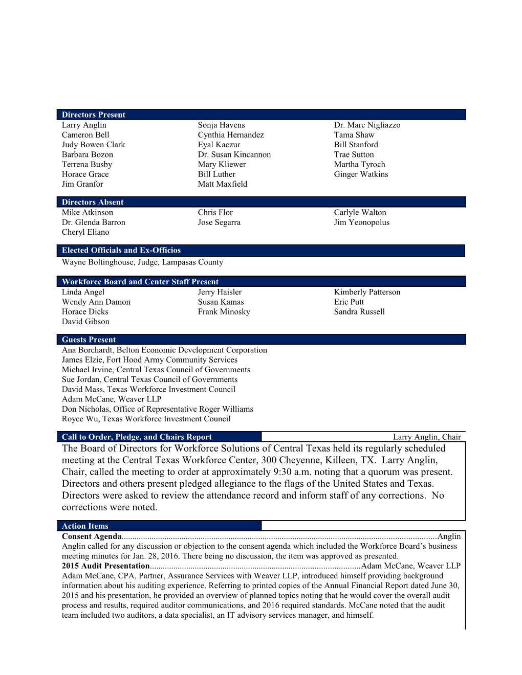 Healthcare Practitioners and Technical Occupations