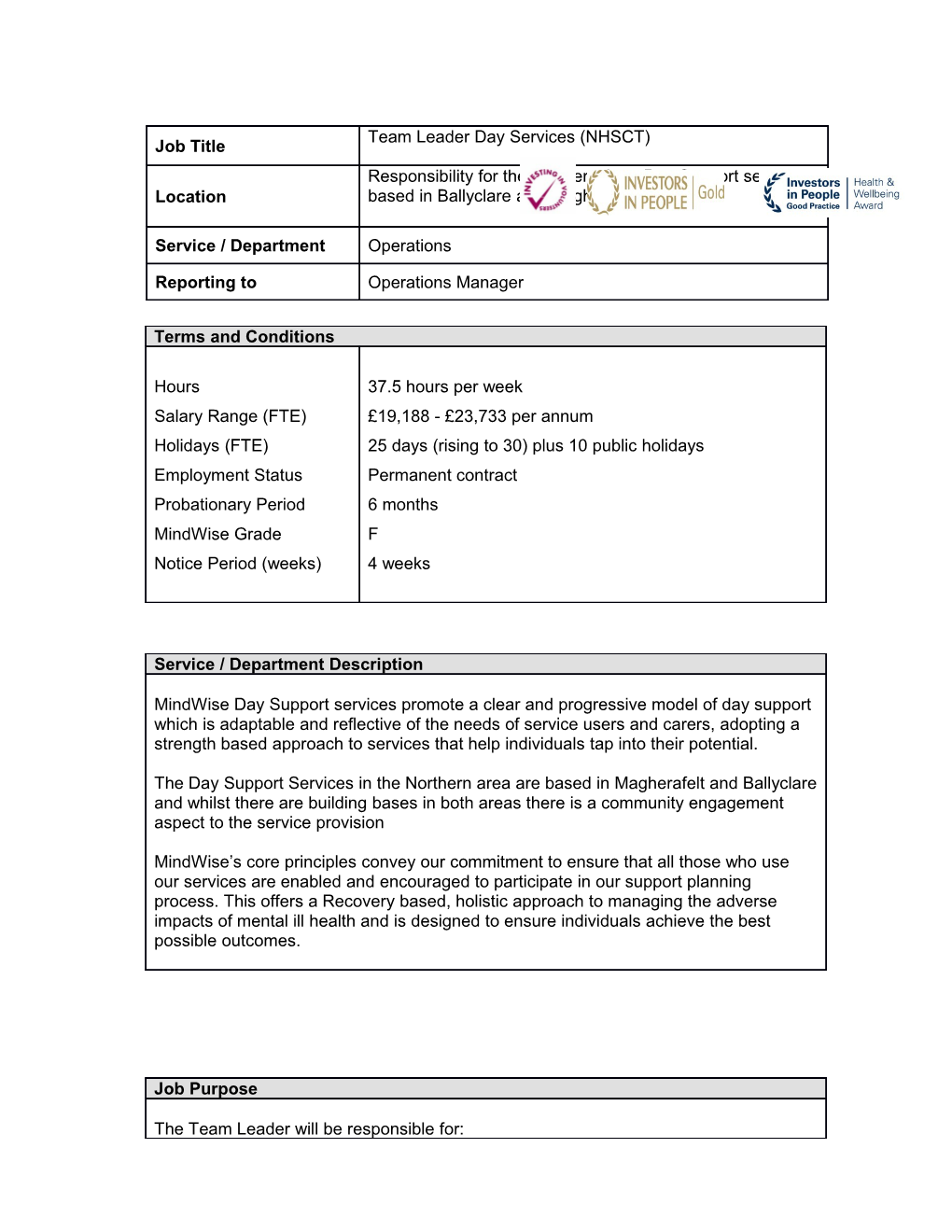 Developingand Implementing a Change Management Programme to Ensure the Transition of The