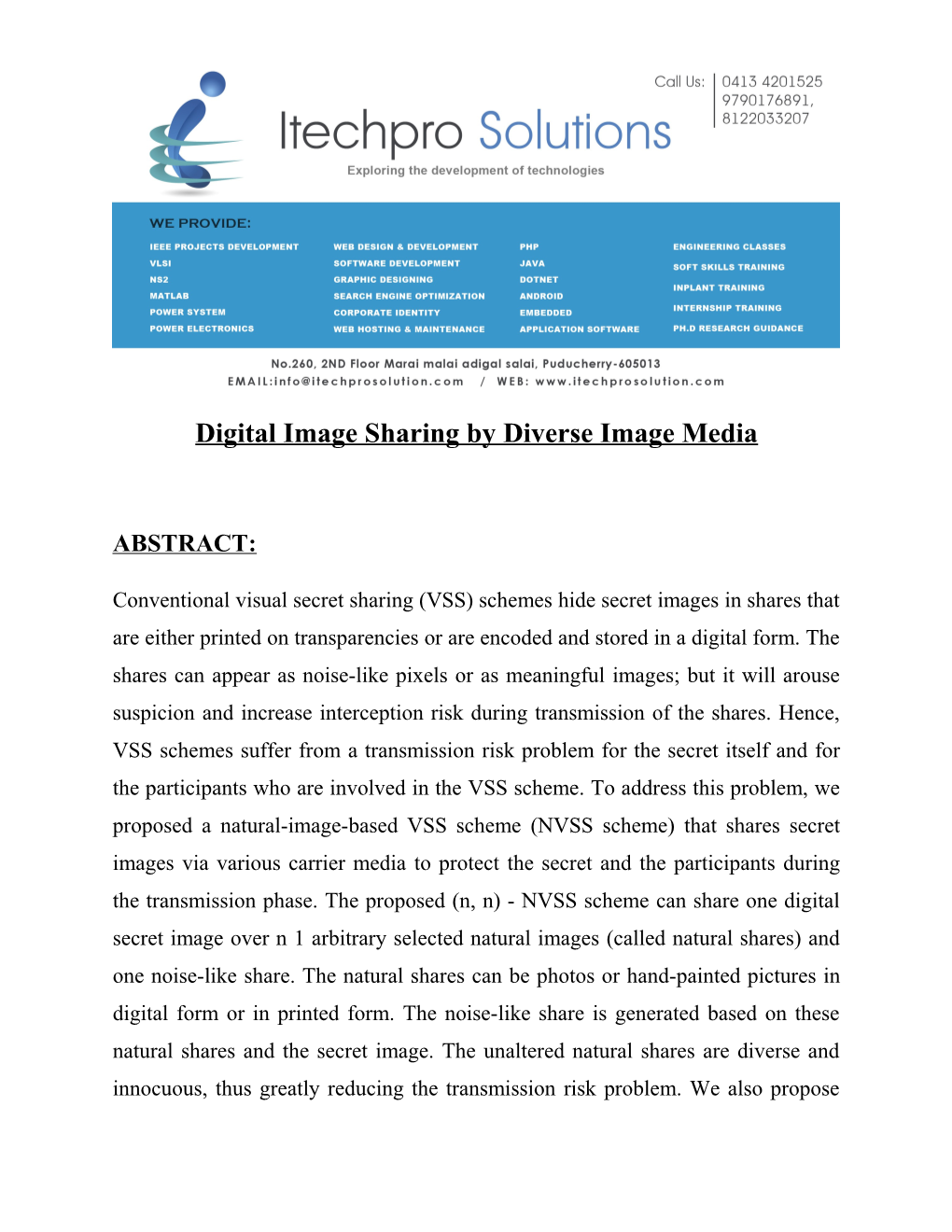 Digital Image Sharing by Diverse Image Media