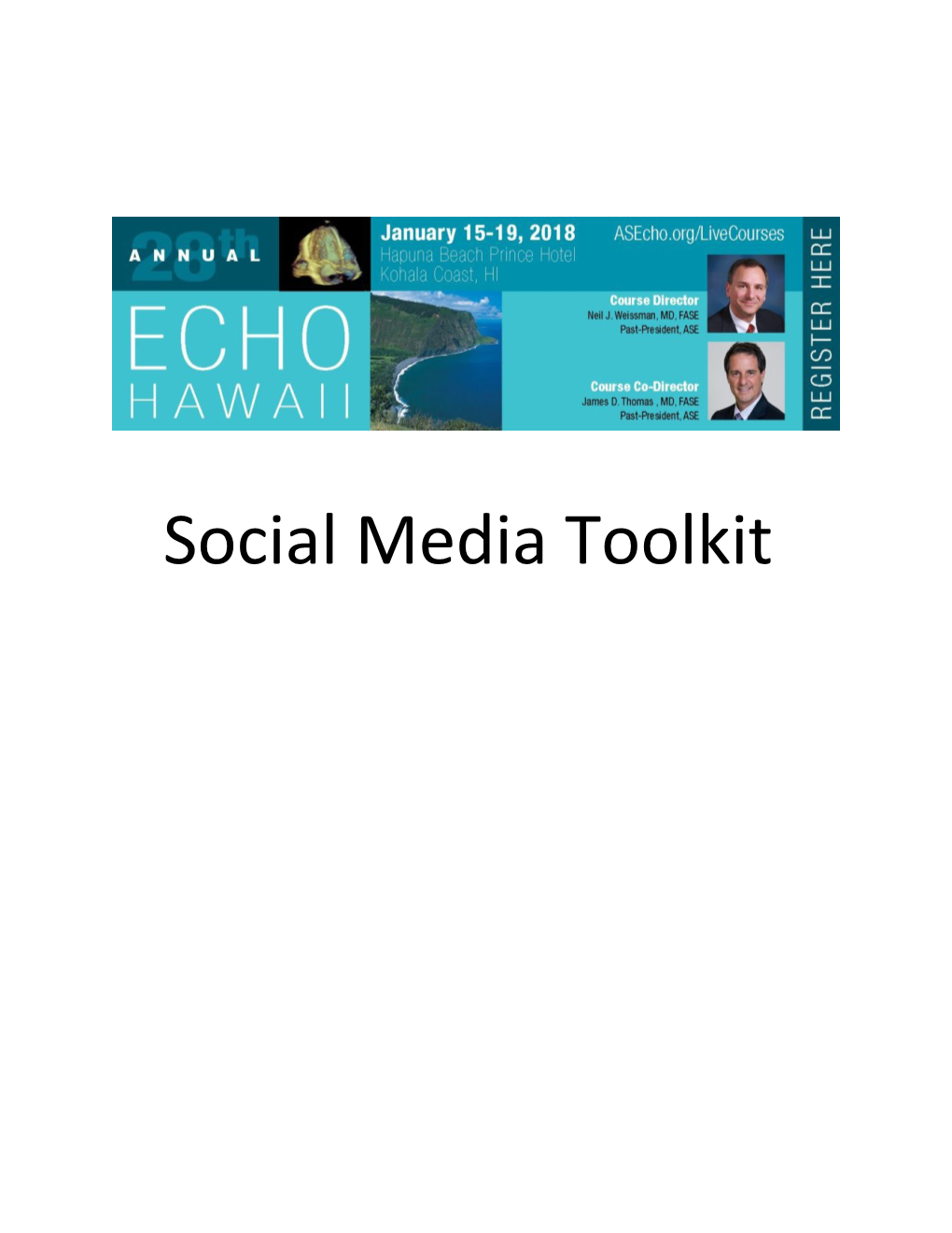 Social Media Toolkit