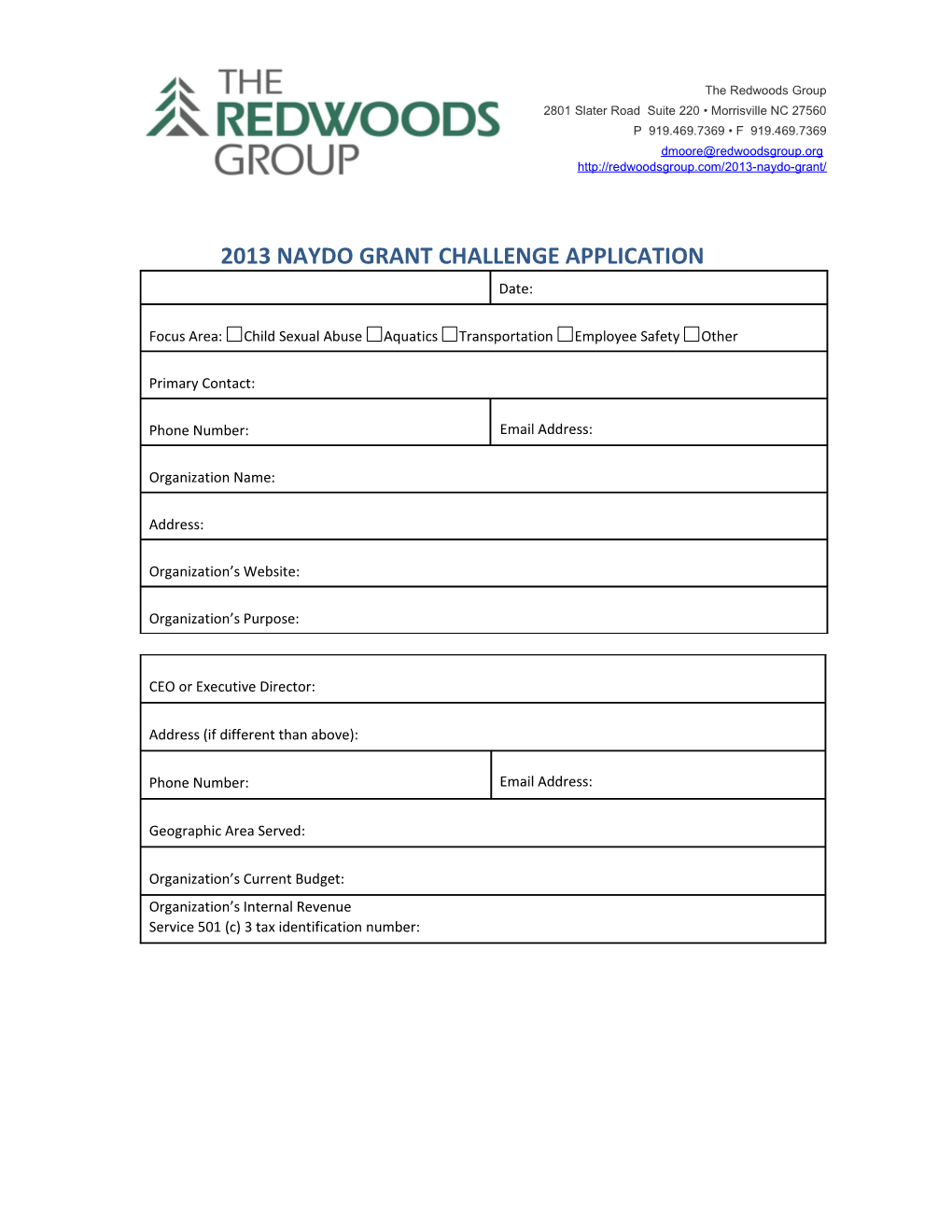 Use Foundation Logo for Letterhead