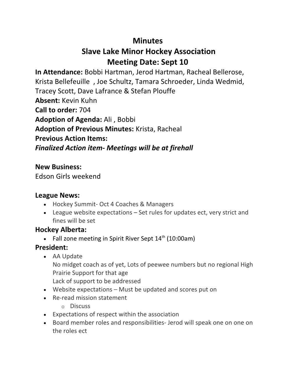 Slave Lake Minor Hockey Association s1