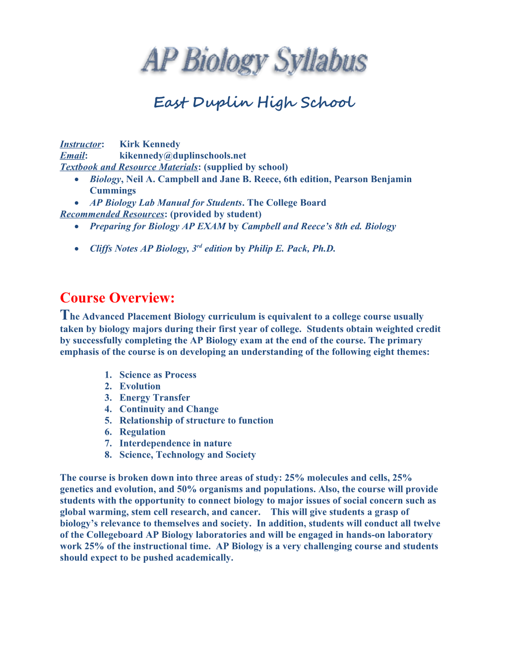 East Duplin High School
