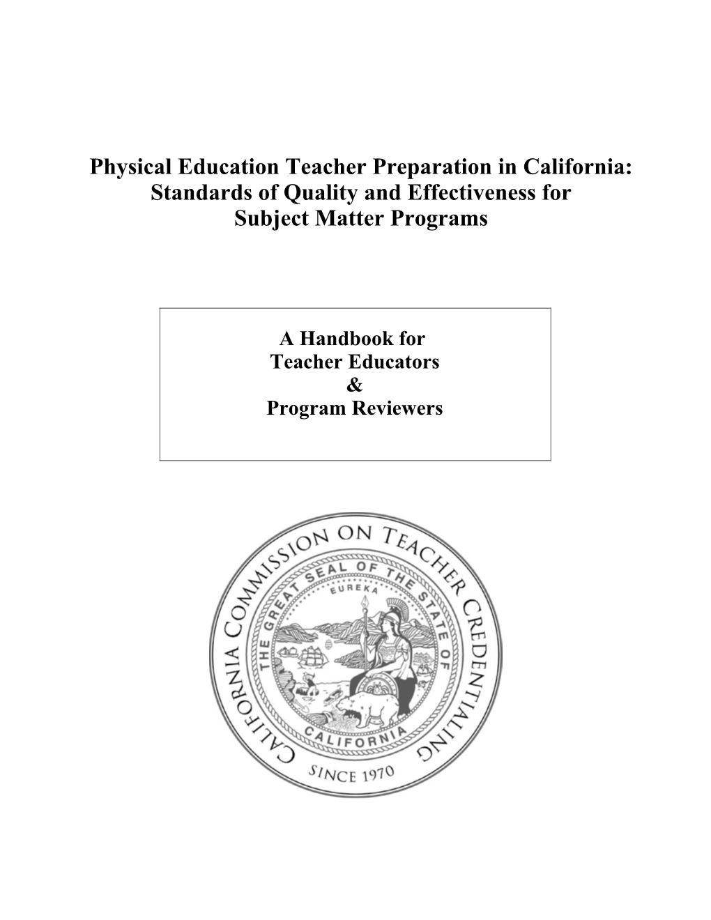 English Teacher Preparation in California s1