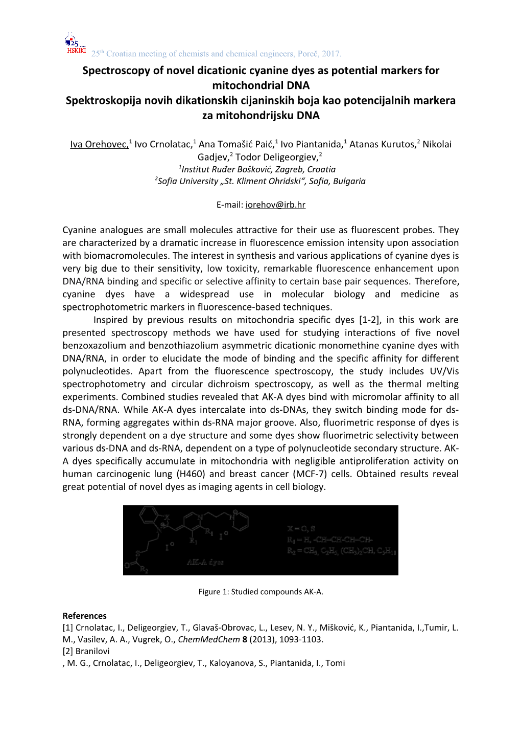 Requirements and Guidelines for Abstract (Title May Be Maximum Two Rows If Needed)