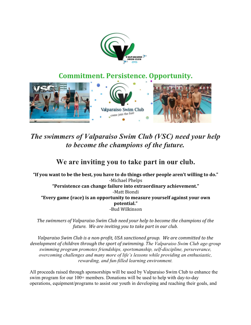 We Are Inviting You to Take Part in Our Club