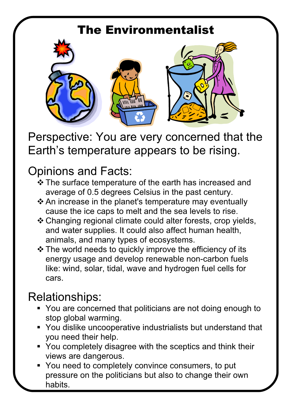 Perspective: You Are Very Concerned That the Earth S Temperature Appears to Be Rising