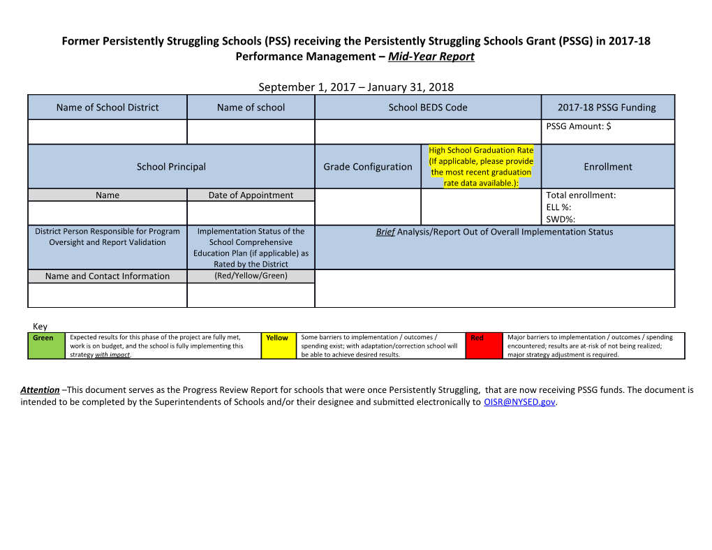 Performance Management Mid-Year Report