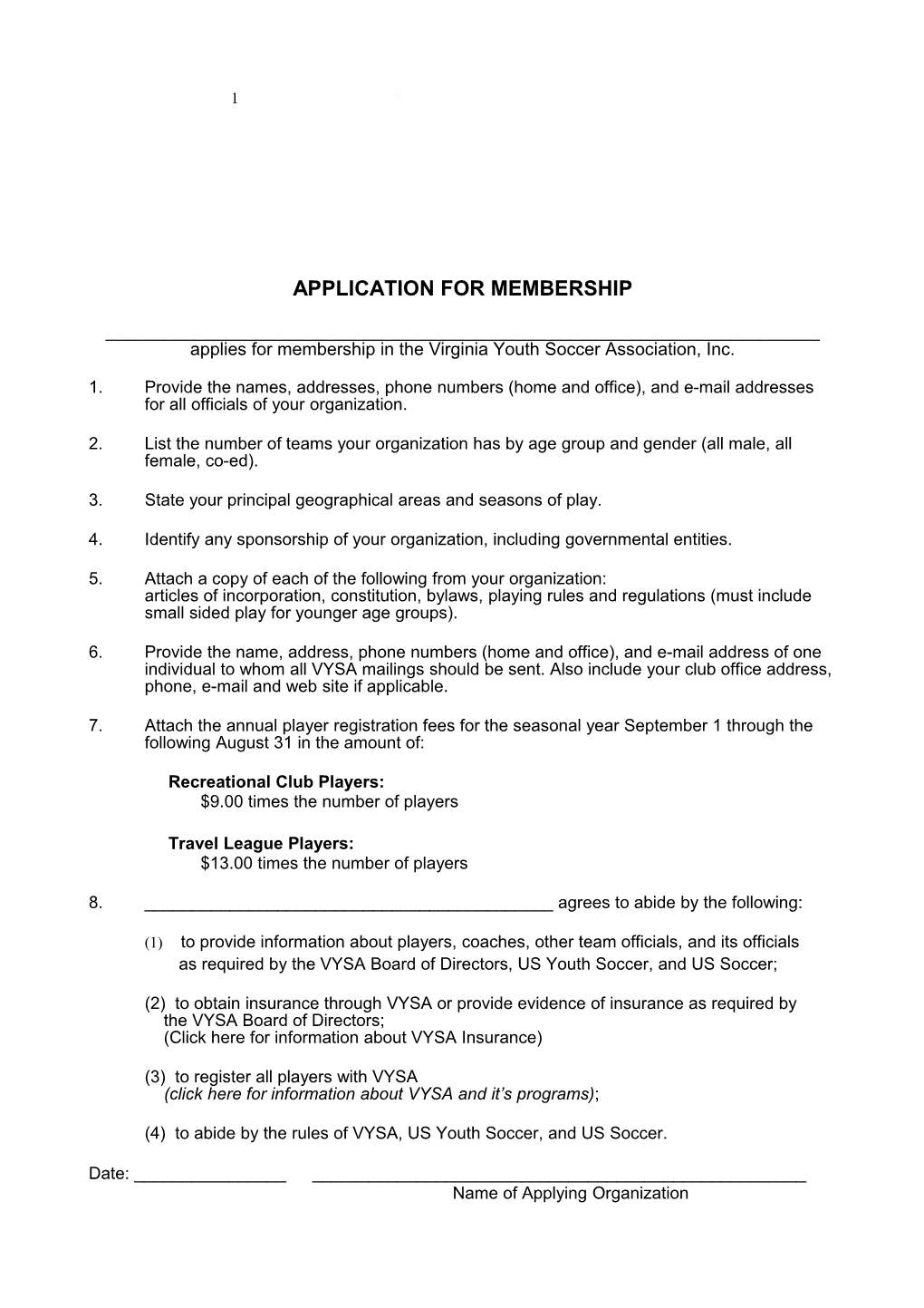 Application for Membership s12