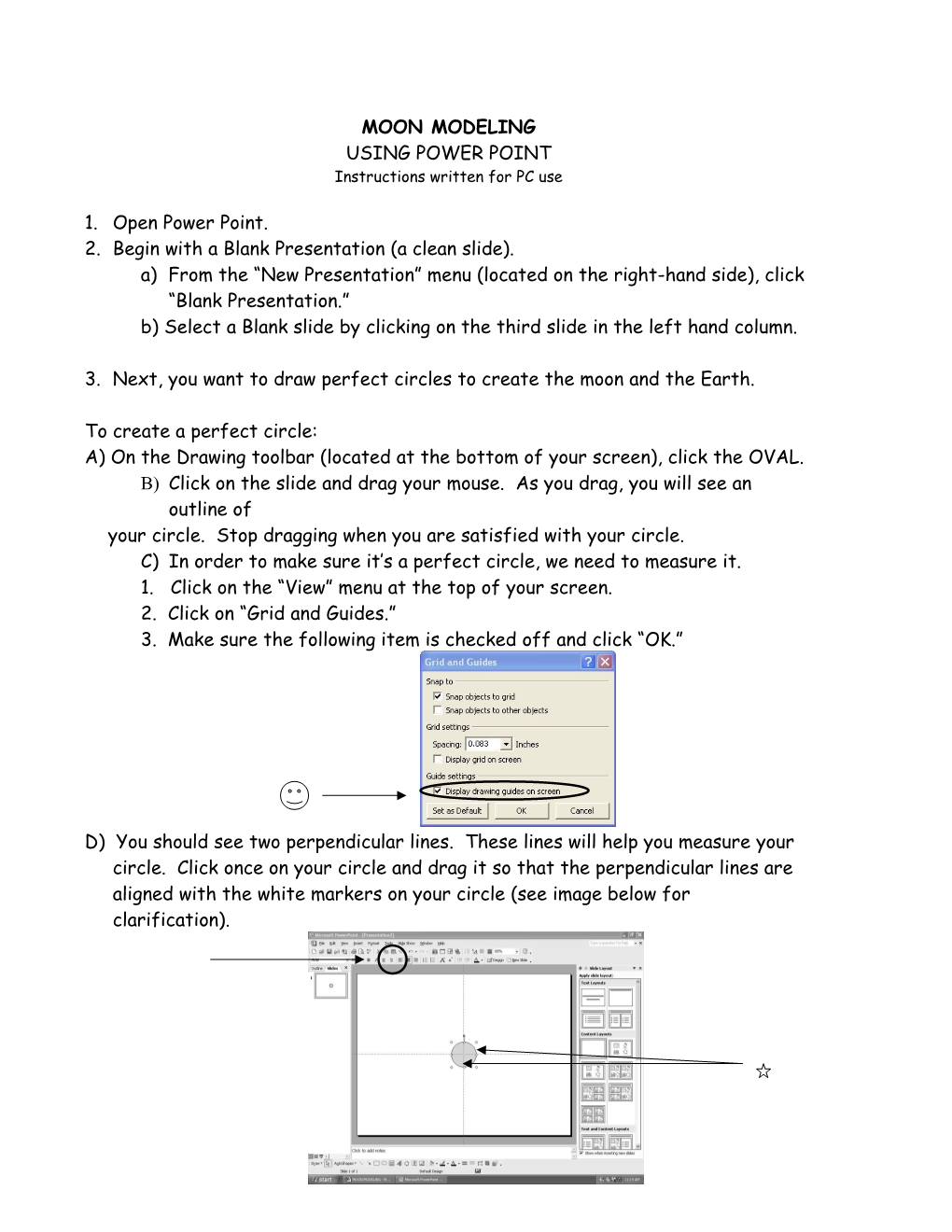 Instructions Written for PC Use