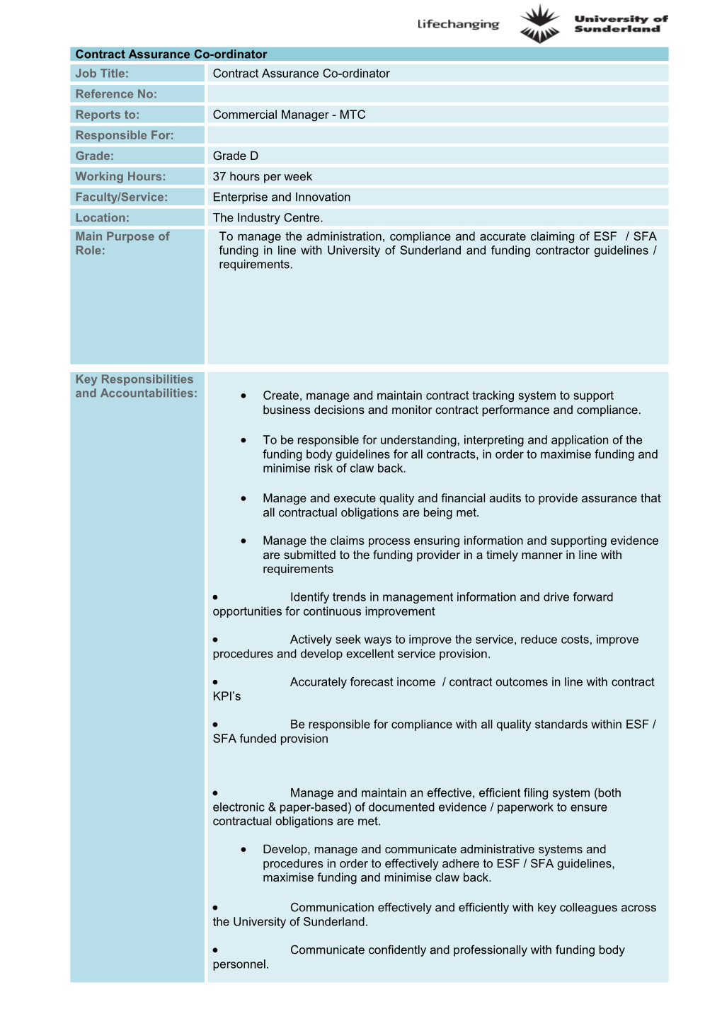 Identify Trends in Management Information and Drive Forward Opportunities for Continuous