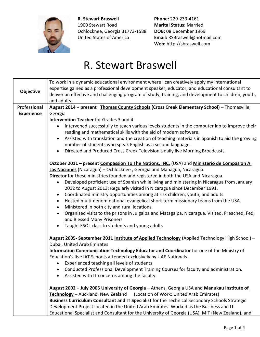 R. Stewart Braswell