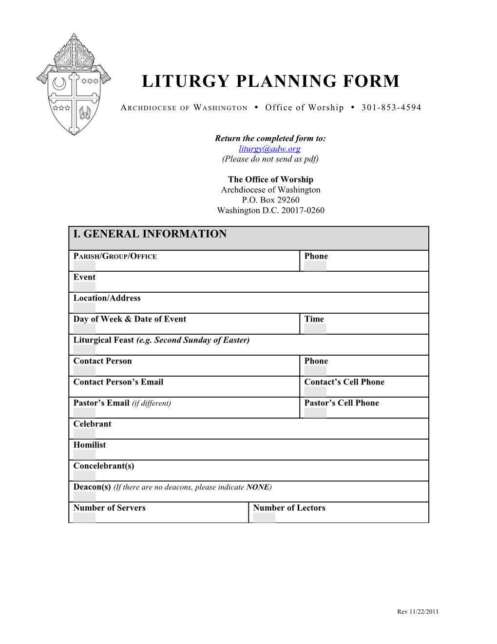 Liturgy Planning Form s1