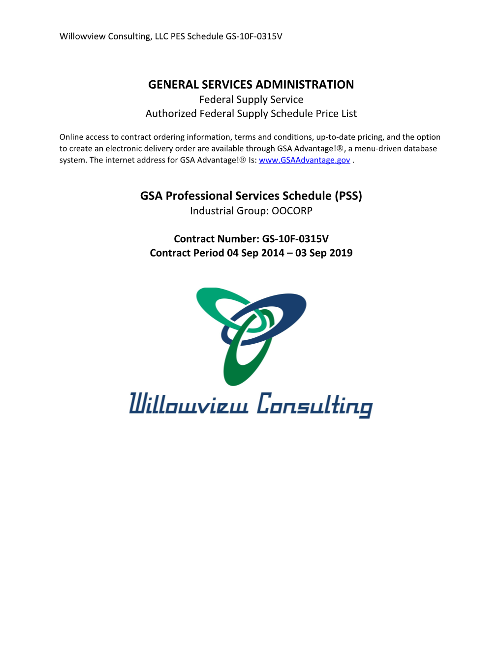 Willowview Consulting, LLC Professional Engineering Services
