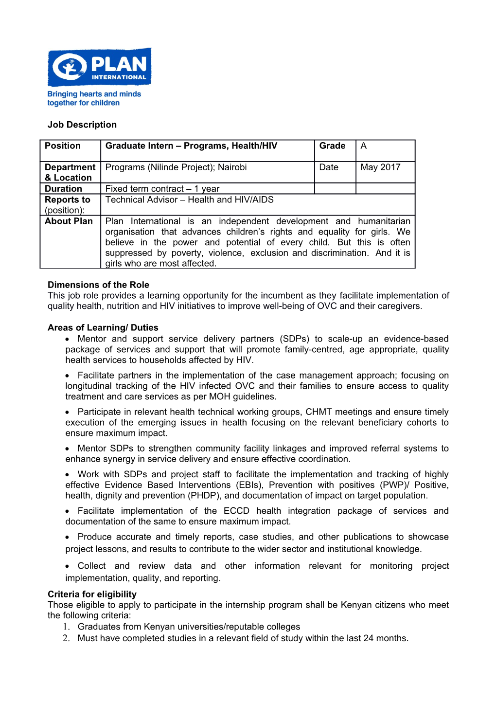 Right to Just and Democratic Governance Programme