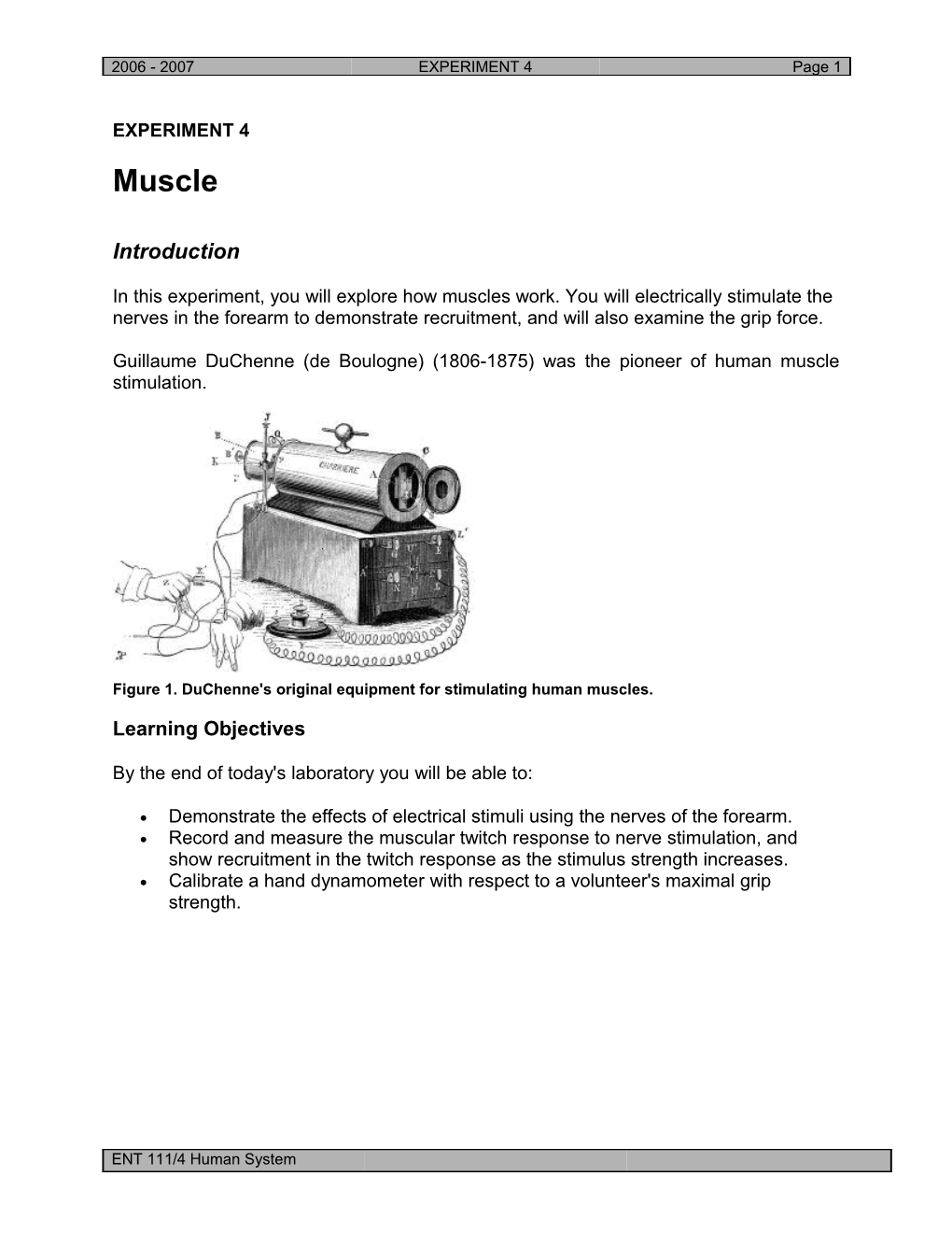 Figure 1. Duchenne's Original Equipment for Stimulating Human Muscles