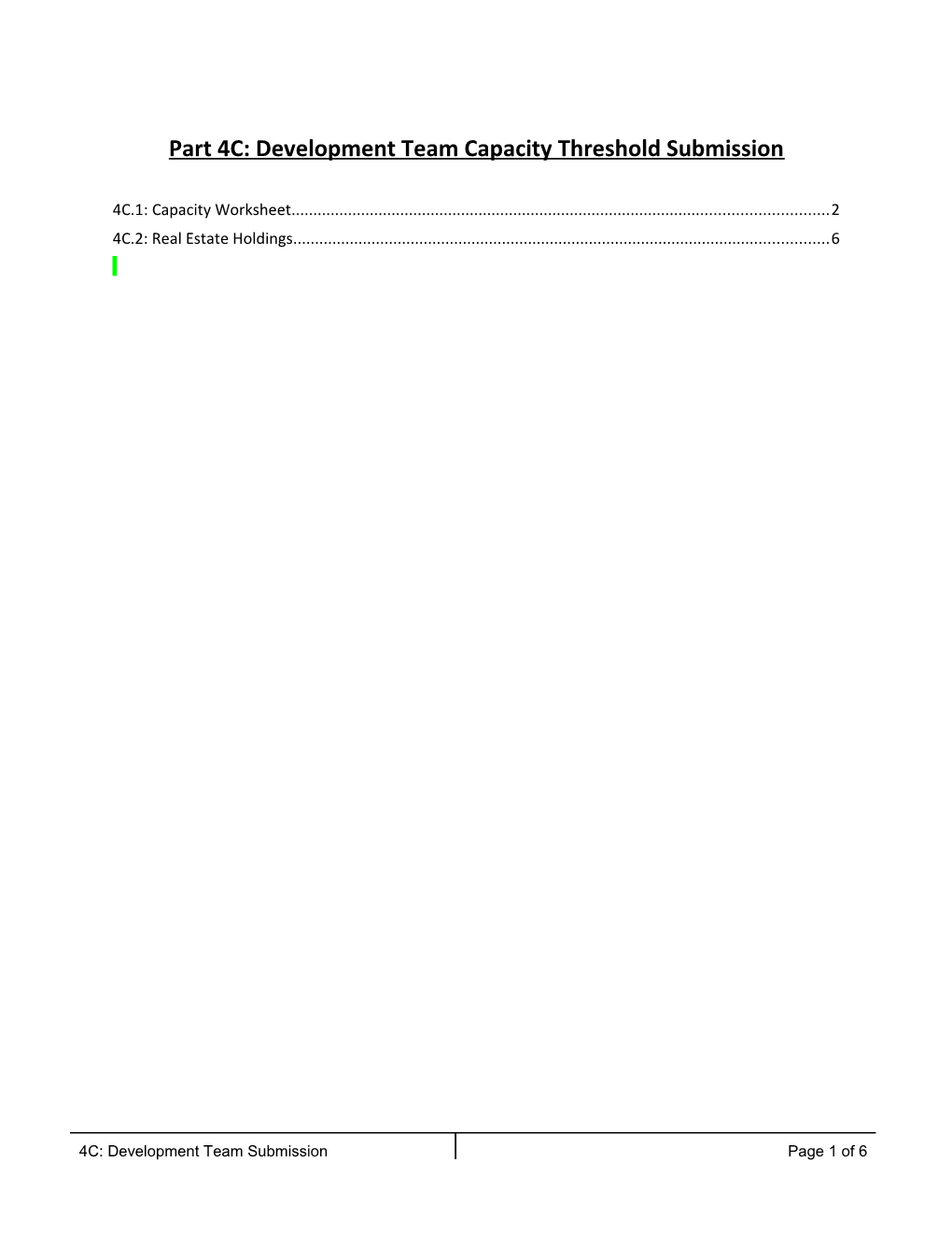 Part 4 Development Team Capacity